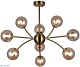 люстра на штанге escada infinity 10164/9pl copper