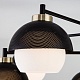 люстра на штанге eurosvet 70106/8 черный smart a044935