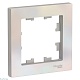 рамка 1-ая systeme electric atlasdesign жемчуг atn000401