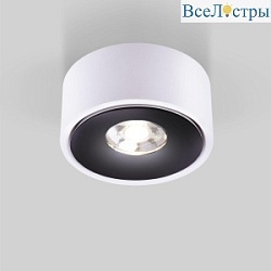 Накладной светодиодный светильник Elektrostandard Glide 25100/Led белый/черный a059332