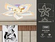 потолочный светодиодный светильник ambrella light acrylica fa1724