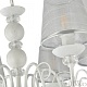 подвесная люстра arte milano 347620/6 wt+sl