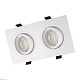 встраиваемый светильник denkirs dk3022-wh