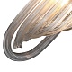 настенный светильник delight collection murano glass kr0116w-1 chrome