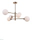люстра на штанге moderli molecule v10838-6p