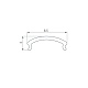 экран arlight wardrobe-1530-2000 opal 050159