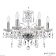 подвесная люстра bohemia ivele crystal 118/6/141 ni