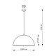 подвесной светильник lighthall beam 50 lh052002