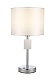 настольная лампа crystal lux maestro lg1 chrome