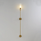 бра crystal lux simply ap1.2 brass