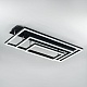 потолочная люстра led4u l11001-3cl вк