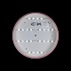 потолочный светодиодный светильник loft it axel 10003/24 pink