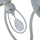 бра arte milano 347203/2w wt+g