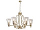 подвесная люстра newport margaret 4736/c gold м0070459