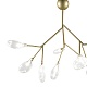 подвесной светильник natali kovaltseva grace 75554/9с gold satin