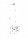подвесной светодиодный светильник freya amoris fr5128pl-l10bs1