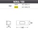 уличный светодиодный светильник fumagalli nina 6c1.000.000.wxj1l