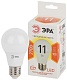 лампа светодиодная эра e27 11w 2700k led a60-11w-827-e27 б0030910