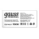 лампа светодиодная gauss g13 10w 6500k матовая 93030