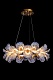 подвесная люстра jardin le3032/800 gd/sh blue