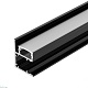 алюминиевый профиль arlight wall-2228-2000 anod black 050488