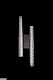 бра aida le7707/2w black chrome