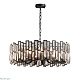 подвесная люстра delight collection d8524p/s black/clear