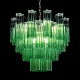 подвесная люстра loft it murano 10580/600 clear green