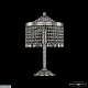 настольная лампа bohemia ivele crystal 19201l6/25iv ni leafs