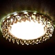 встраиваемый светильник ambrella light gx53 led g255 br