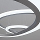 подвесной светодиодный светильник eurosvet leggero 90230/3 серебро