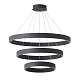 подвесная люстра crystal lux tron sp158w led black