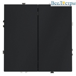 Выключатель с самовозвратом двухклавишный Voltum S70 VLS020607