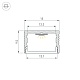 профиль arlight sl-slim15-h10-2000 black 056908