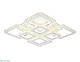 потолочная люстра ambrella light acrylica ice fa1737