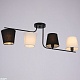 потолочная люстра illumico il8134-4cou-79 bk beti