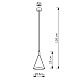 подвесной светильник lighthall glaro lh012094