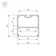 алюминиевый профиль arlight sl-line-5050-lw-2000 anod 038433