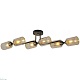 потолочная люстра illumico il8148-6cou-79 bk br bice