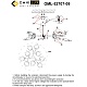 люстра на штанге omnilux vitereta oml-52707-09