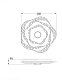 потолочный светильник arte lamp a1435pl-1wh