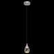 подвесной светильник delight collection stilla md24001004-1a chrome/clear