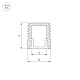 алюминиевый профиль arlight sl-mini-8-2000 white 037109