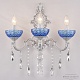 бра bohemia ivele crystal al7801b15/3/175 b wmn p aquamarine/m-1f