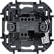 выключатель одноклавишный с подсветкой/индикацией legrand inspiria 673612