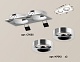 встраиваемый светильник ambrella light techno xc7635003 (c7635, n7012)