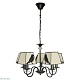 подвесная люстра toplight donna tl7510d-05bl