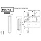настенный светильник belfast pennington 602w-2 br