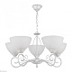 подвесная люстра arte milano amalfi 330656/5 wt+sl