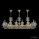 подвесная люстра bohemia ivele crystal 1453/14/195/1000 g